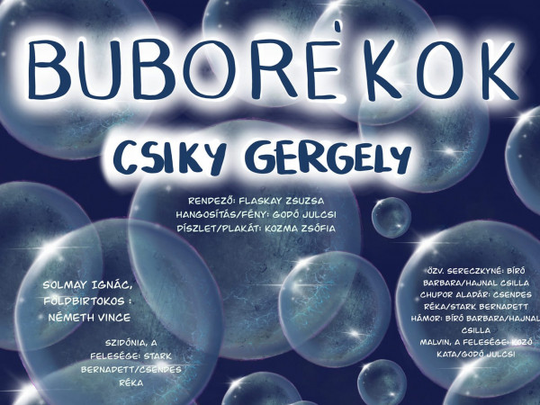 Buborékok - a színkör előadása