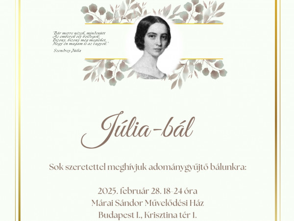 Júlia-bál 2025. február 28-án