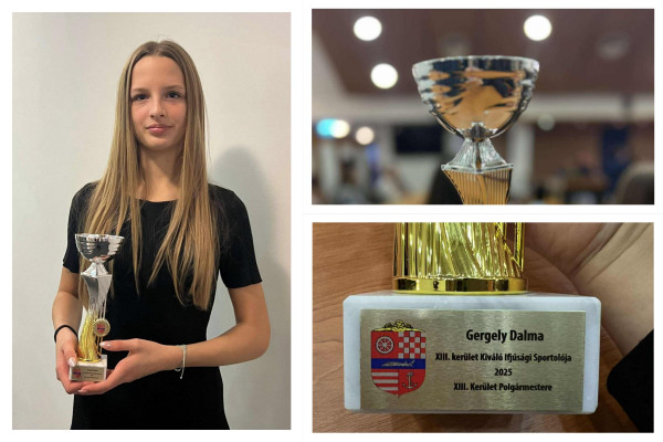 Ifjúsági magasugrónk elismerése