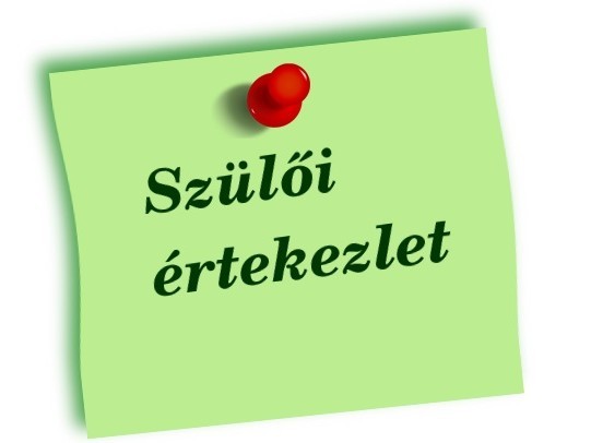 Szülői értekezletek